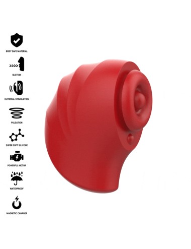 INTENSE - DONNIE STIMOLATORE CLITORIDEO ROSSO/VERDE