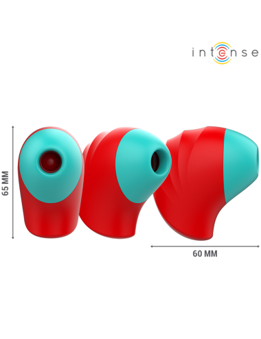 INTENSE - DONNIE STIMOLATORE CLITORIDEO ROSSO/VERDE