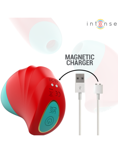 INTENSE - DONNIE STIMOLATORE CLITORIDEO ROSSO/VERDE