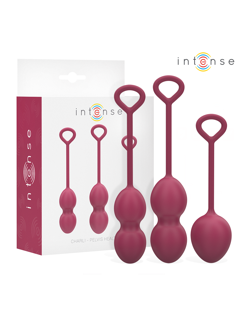 INTENSE - KIT PALLINE KEGEL CHARLI BORDEAUX