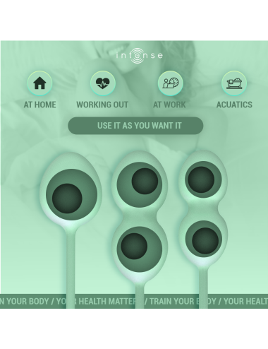 INTENSE - KIT PALLINE KEGEL CHARLI VERDE CHIARO
