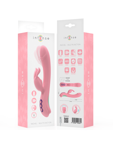 INTENSE - RACHEL RABBIT VIBRATOR 5 VIBRAZIONI ROSA