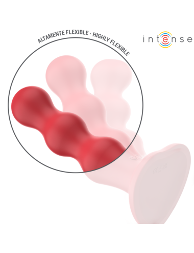 INTENSE - CODY VIBRATORE CON VENTOSA TELECOMANDO ROSSO