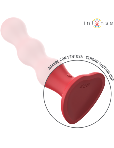INTENSE - CODY VIBRATORE CON VENTOSA TELECOMANDO ROSSO