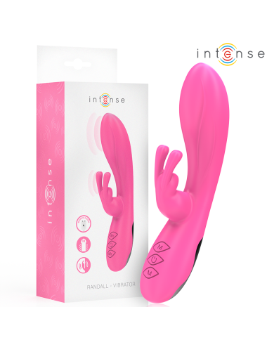 INTENSE - VIBRATORE RANDALL RABBIT 10 VIBRAZIONI ROSA