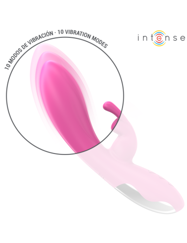 INTENSE - VIBRATORE RANDALL RABBIT 10 VIBRAZIONI ROSA