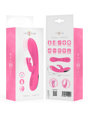 INTENSE - VIBRATORE RANDALL RABBIT 10 VIBRAZIONI ROSA