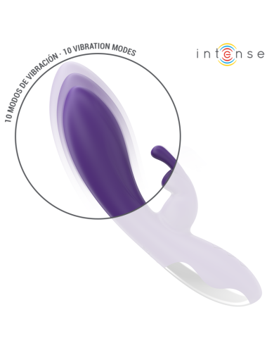 INTENSE - VIBRATORE RANDALL RABBIT 10 VIBRAZIONI VIOLA