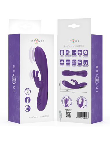 INTENSE - VIBRATORE RANDALL RABBIT 10 VIBRAZIONI VIOLA