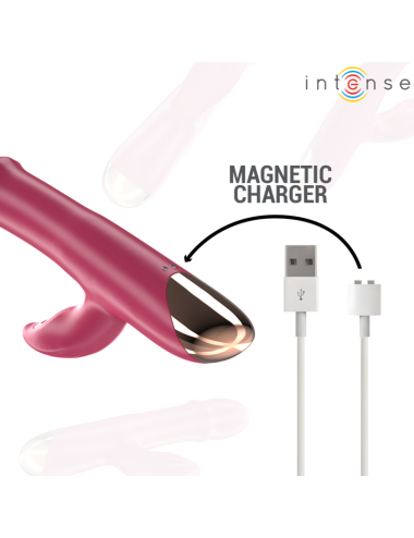 INTENSE - CHLOE VIBRATORE MULTIFUNZIONE 3 IN 1 ROSSO