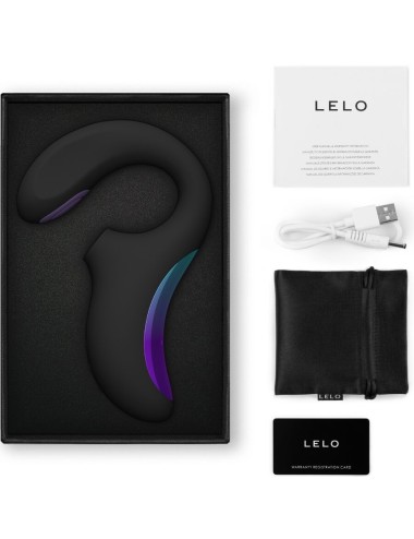 LELO - ENIGMA DOUBLE SONIC VIBRATOR POINT G NERO