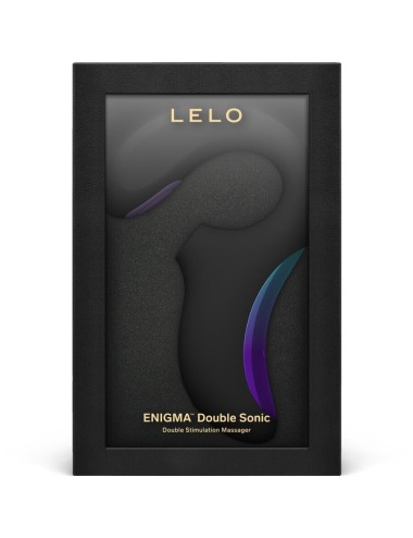 LELO - ENIGMA DOUBLE SONIC VIBRATOR POINT G NERO