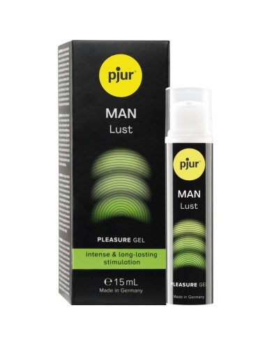 PJUR - MAN LUST PLEASURE GEL STIMOLAZIONE INTENSA E DI LUNGA DURATA 15 ML