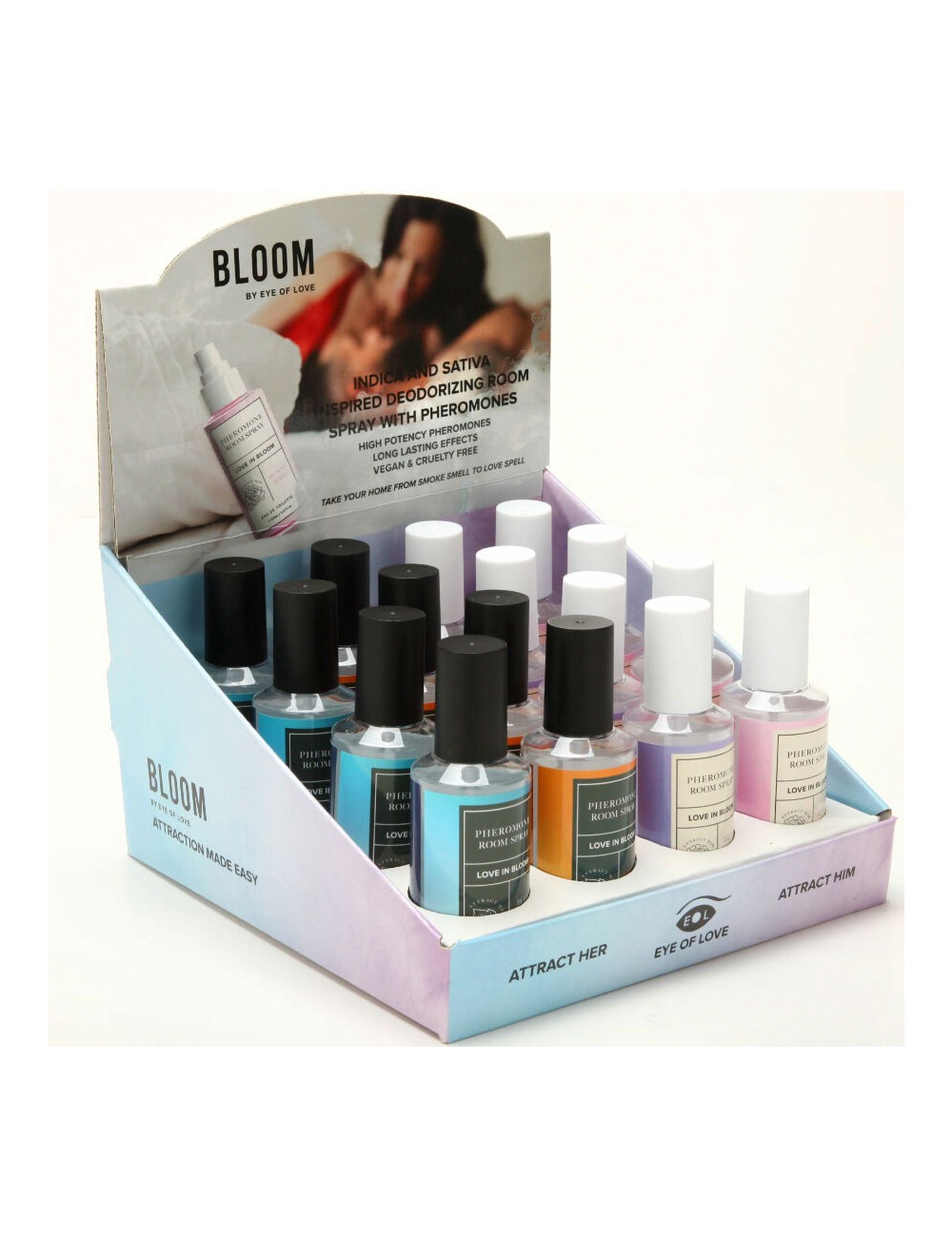 EYE OF LOVE - BLOOM SPRAY PER AMBIENTI 4X4 DISPLAY