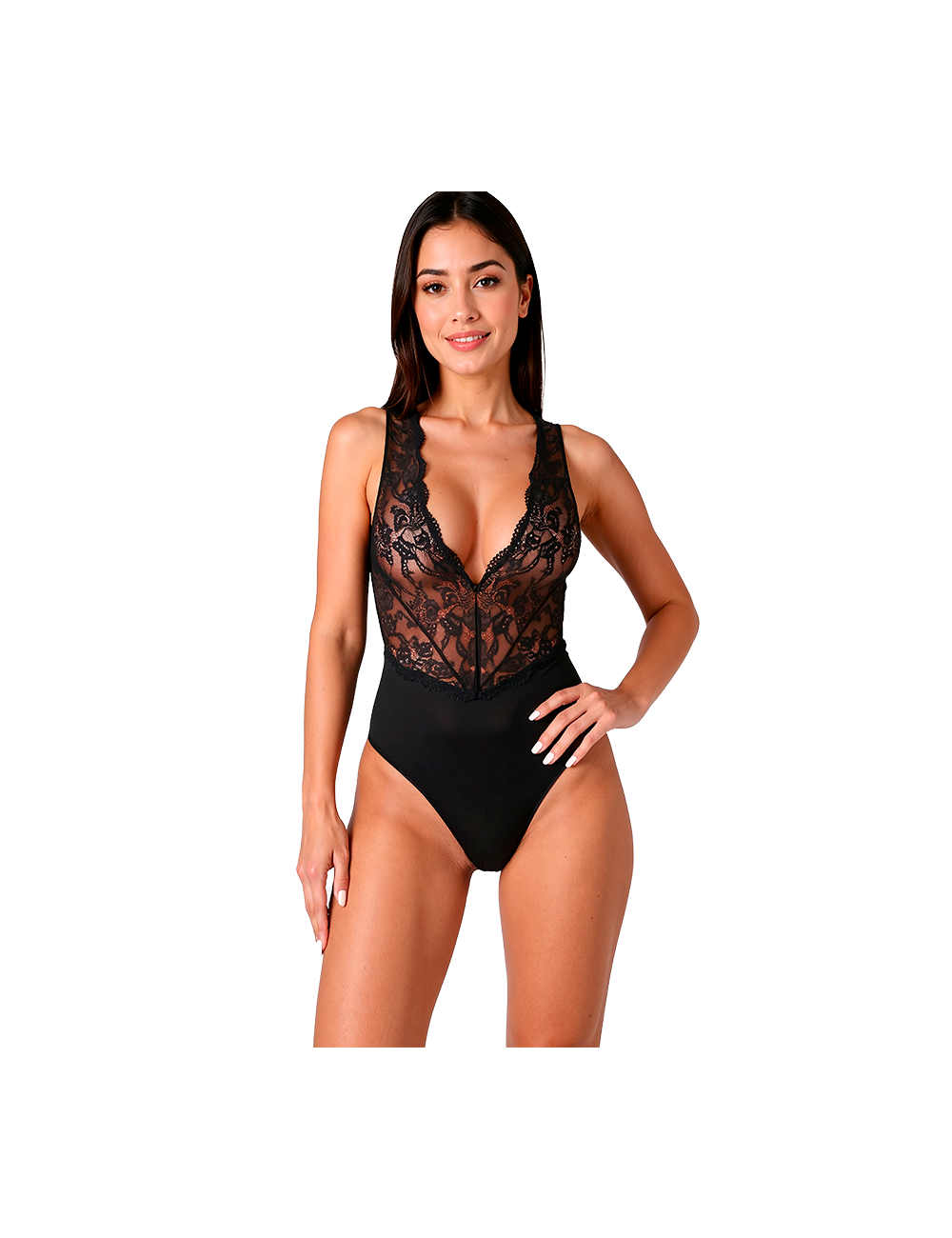 PASSION - EVALIE BODY NERO L/XL