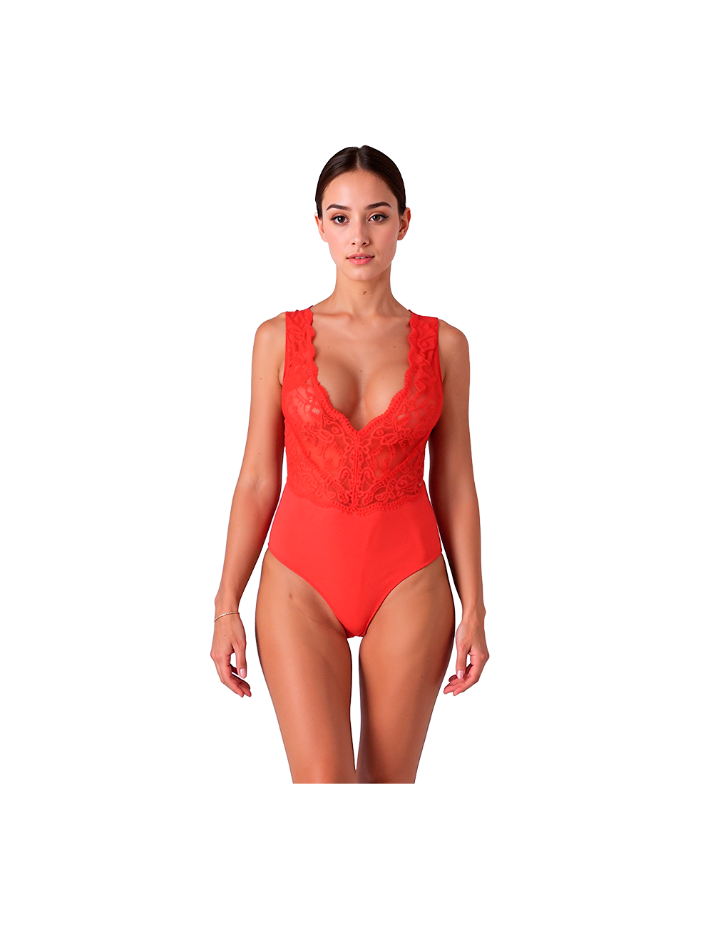 PASSION - EVALIE BODY ROSSO L/XL