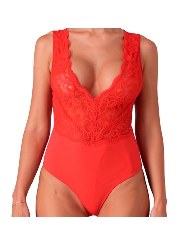 PASSION - EVALIE BODY ROSSO L/XL