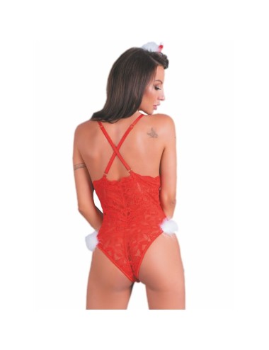 LIVCO CORSETTI FASHION - NAUGHTY SANTA LC 90706 BODY NATALIZIO S/M