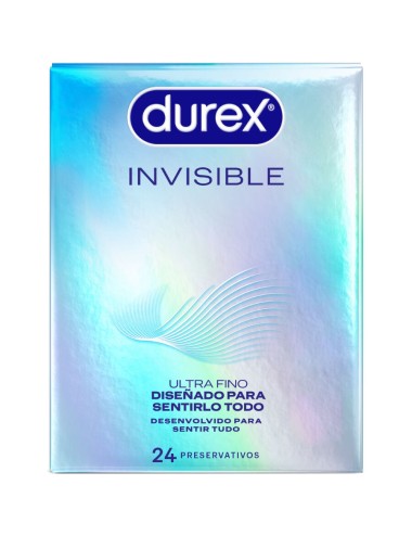 DUREX - PRESERVATIVI INVISIBILI ULTRA SOTTILI 24 UNITÀ