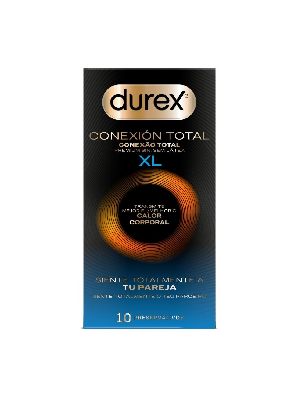 DUREX - TOTAL CONNECTION XL ULTRA FINE PLUS SENZA LATTICE 10 UNITÀ
