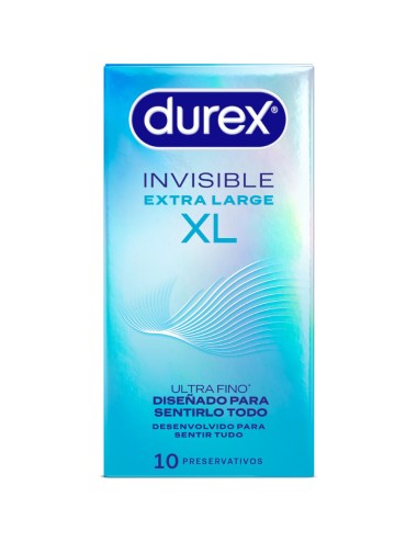 DUREX - PRESERVATIVI INVISIBILI XL 10 UNITÀ