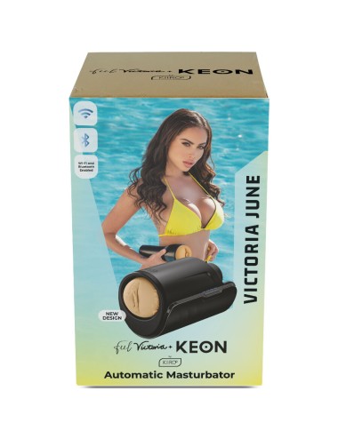 KIIROO - KEON WIFI COMBO VICTORIA JUNE MASTURBATORE AUTOMATICO + FEEL STROKER