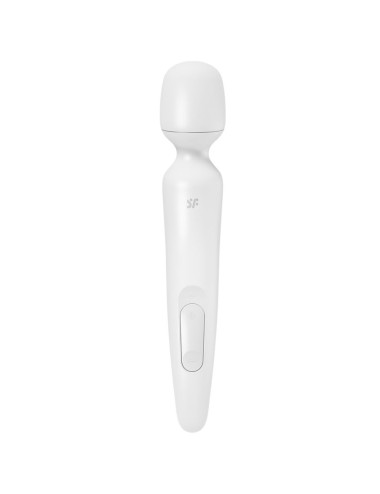 SATISFYER - BACCHETTA ERLAND MASSAGGIATORE VIBRANTE BIANCO