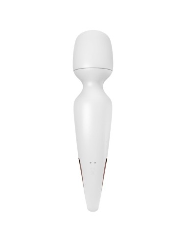 SATISFYER - BACCHETTA ERLAND MASSAGGIATORE VIBRANTE BIANCO