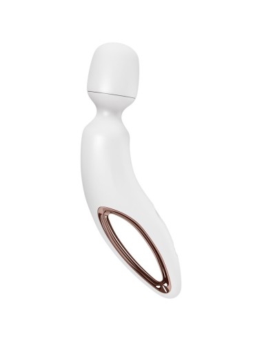 SATISFYER - BACCHETTA ERLAND MASSAGGIATORE VIBRANTE BIANCO