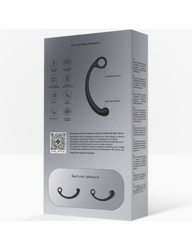 SNAIL VIBE - BACCHETTA PER MASSAGGIO VIBRANTE AXI NERA