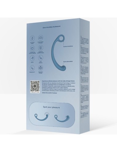 SNAIL VIBE - BACCHETTA PER MASSAGGIO VIBRANTE AXI BLU