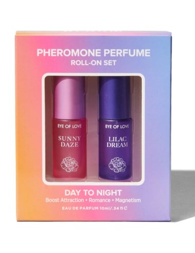 EYE OF LOVE - BLOOM DAY TO NIGHT SET DI PROFUMI ROLL-ON AI FEROMONI 2 X 5 ML