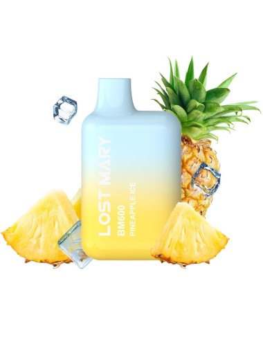 LOST MARY - BM600 NICOTINA VAPER 2% MONOUSO ANANAS GHIACCIO