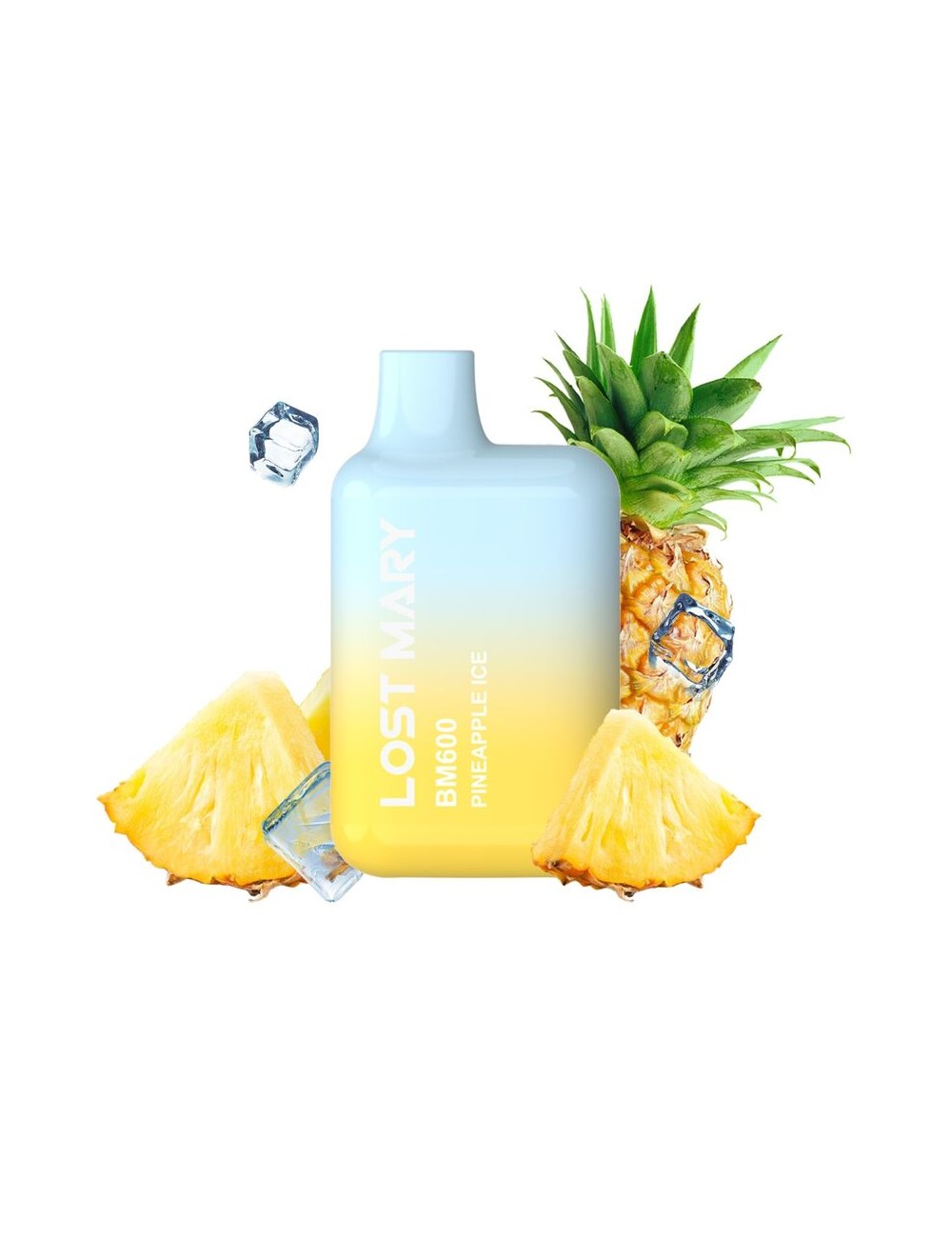 LOST MARY - BM600 NICOTINA VAPER 2% MONOUSO ANANAS GHIACCIO