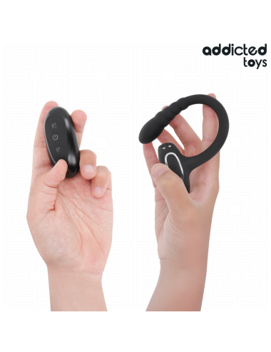 ADDICTED TOYS - ANELLO VIBRANTE PER IL PENE CON TELECOMANDO P-SPOT
