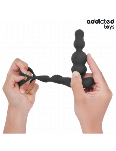 ADDICTED TOYS - MASSAGGIATORE PROSTATICO ROTANTE CON TELECOMANDO