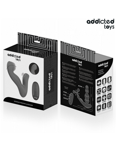 ADDICTED TOYS - MASSAGGIATORE PROSTATICO OSCILLANTE CON TELECOMANDO IN MODALITÀ PULSAZIONE