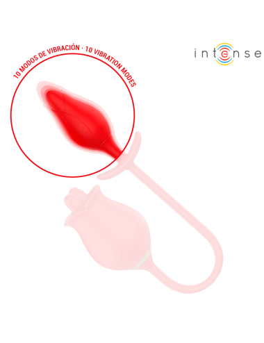 INTENSE - MELANIE STIMOLATORE DOPPIO PER CLITORIDE CON LINGUA A ZIGZAG