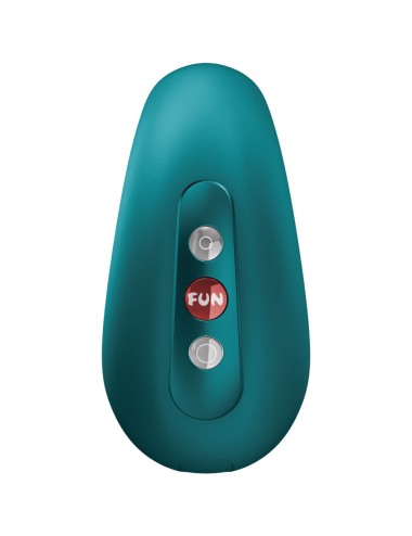 FUN FACTORY - CHERIE DOUBLE AIR PULSE VIBRATORE BOTTIGLIA VERDE