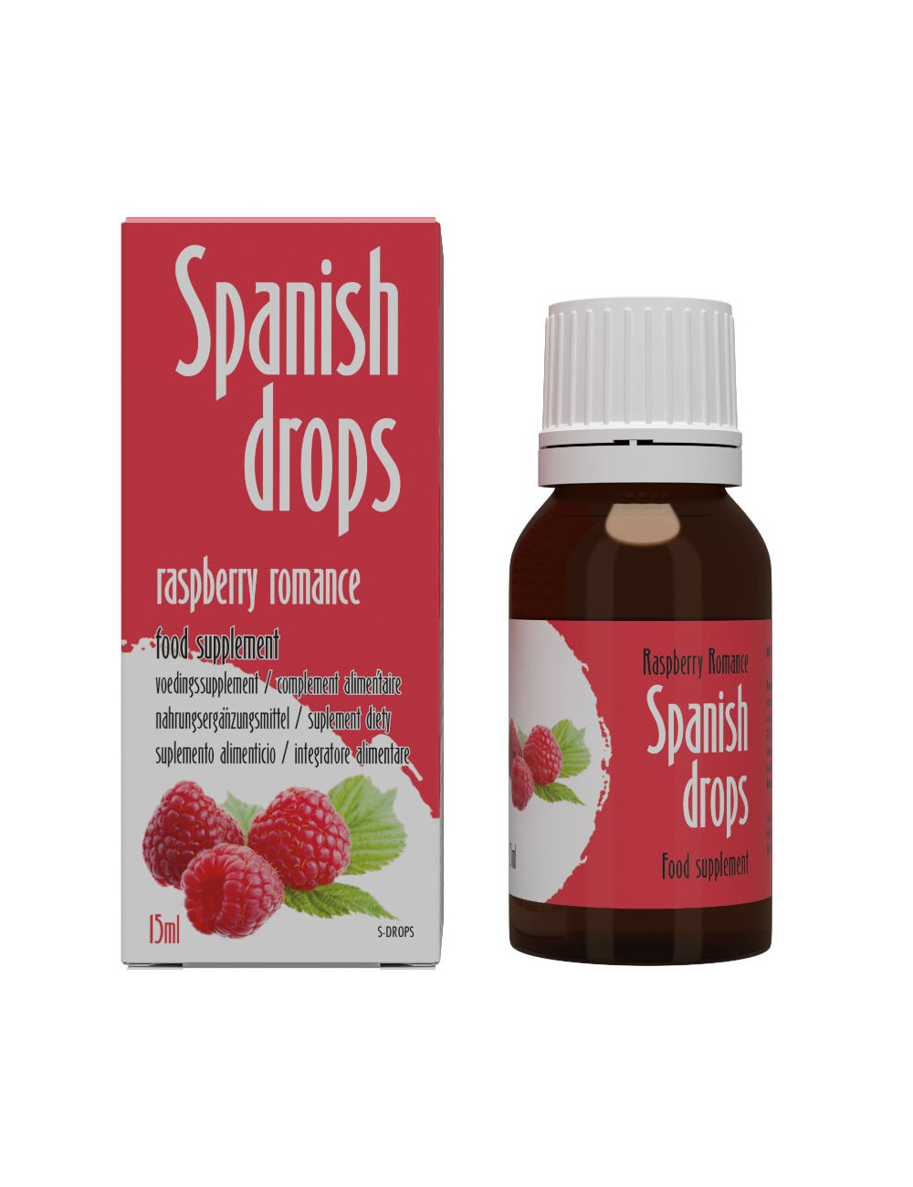 COBECO - SPANISH DROPS RASPBERRY ROMANCE 15 ML