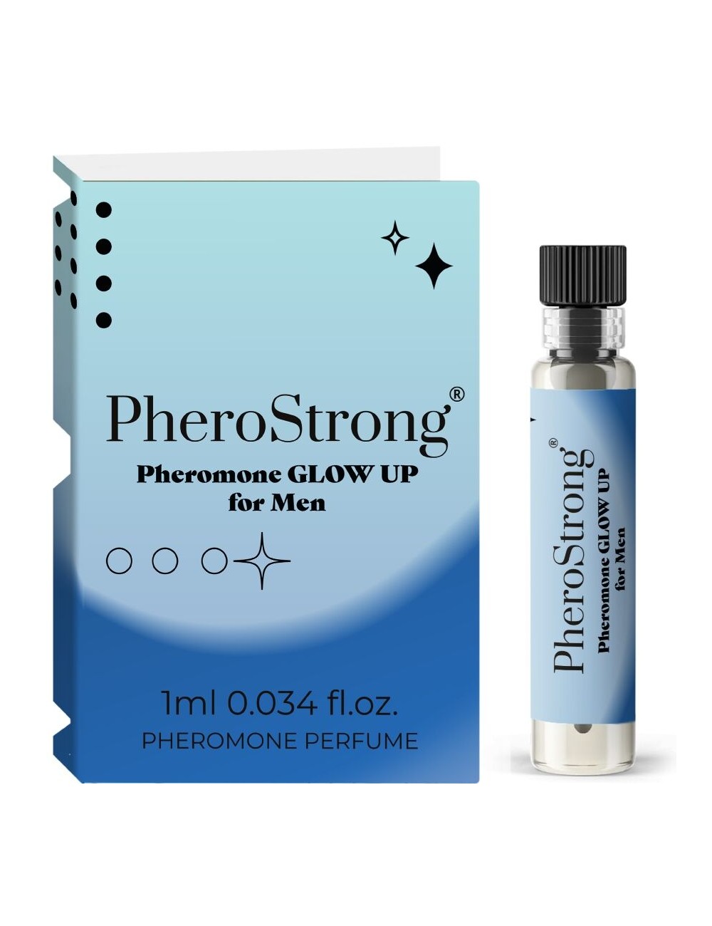 PHEROSTRONG - PROFUMO GLOW UP AI FEROMONI PER UOMO 1 ML