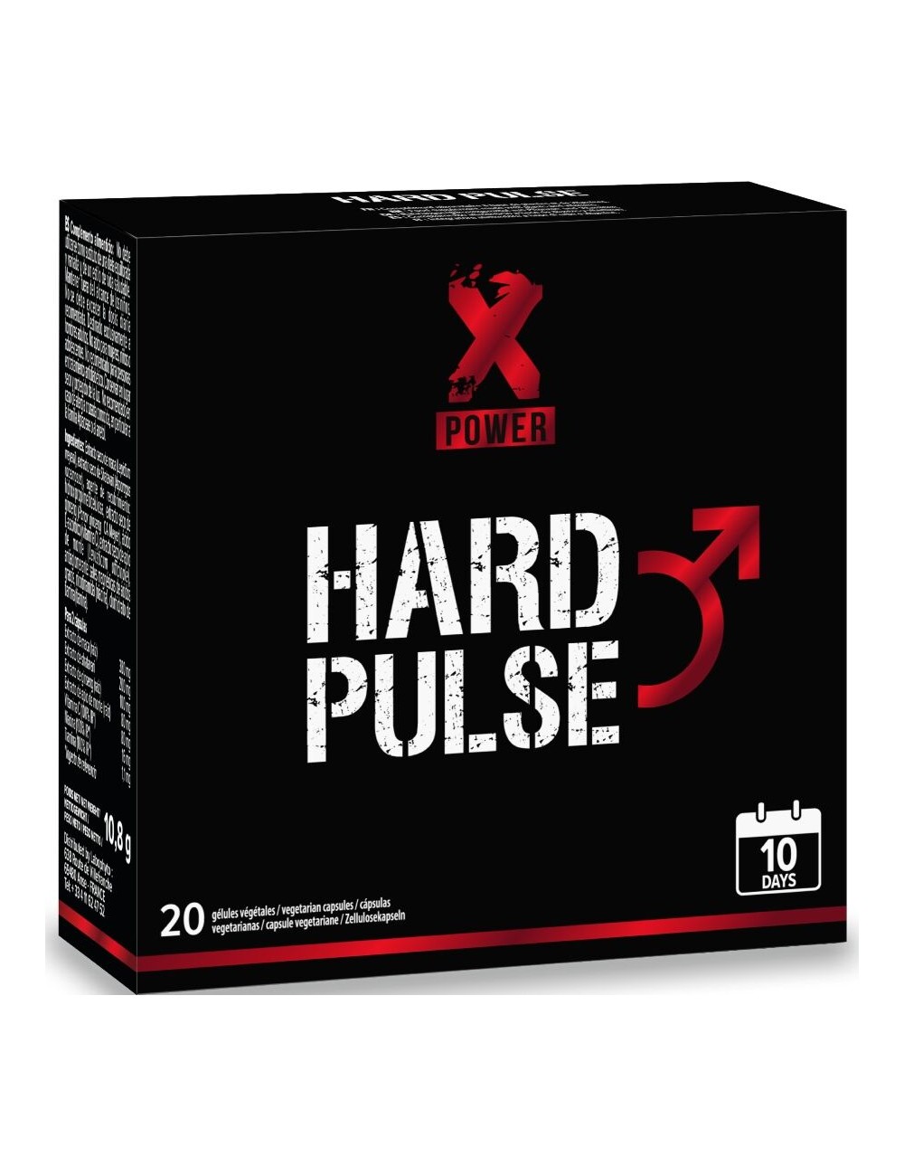 XPOWER - TRATTAMENTO HARD PULSE EXPRESS 10 GIORNI DI EREZIONE E RESISTENZA 20 CAPSULE