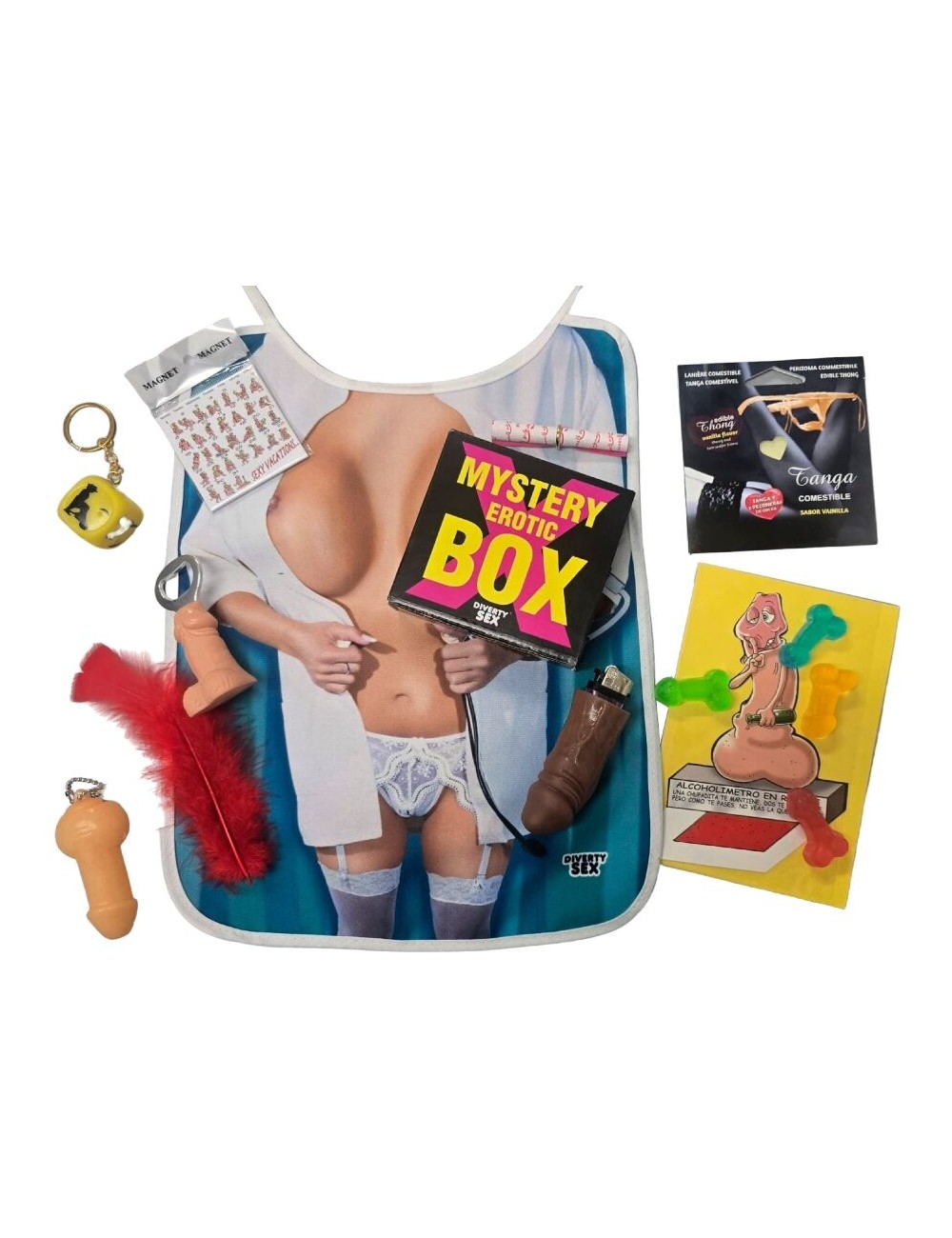 DIABLO PICANTE - SCATOLA EROTICA MISTERIOSA PER LEI 10 X 10