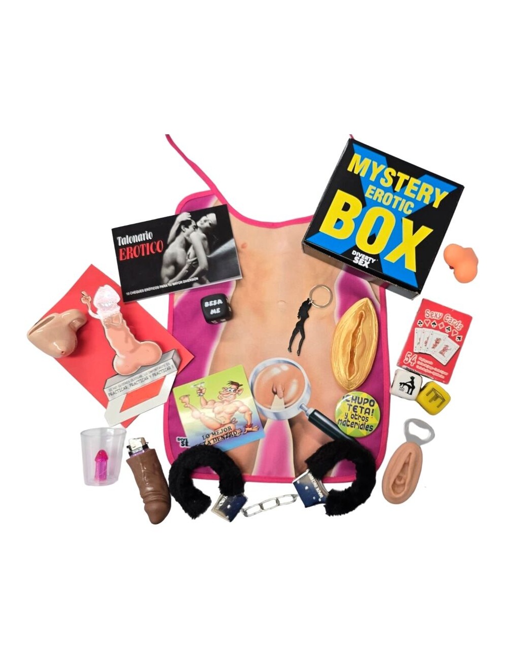 DIABLO PICANTE - SCATOLA EROTICA MISTERIOSA PER LUI 15 X 15