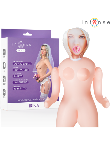 INTENSE DOLLS - IRINA BAMBOLA GONFIABILE CON TRE ORIFIZI