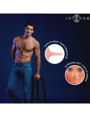INTENSE DOLLS - BAMBOLA GONFIABILE ANTHONY CON PENE 3D