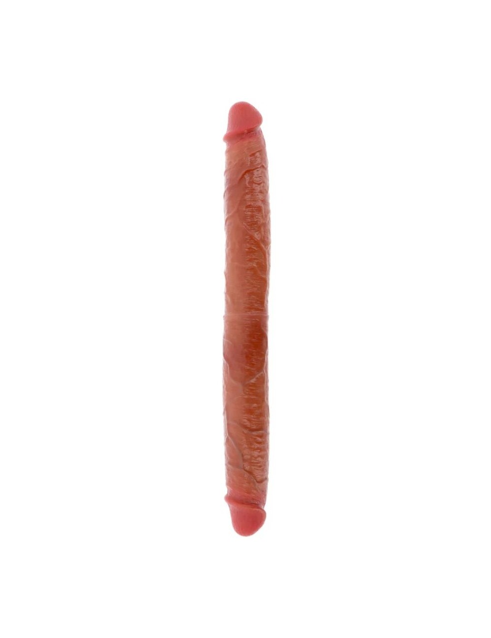 GET REAL - DILDO IN SILICONE A DOPPIA ESTREMITÀ CARAMELLO 46 CM