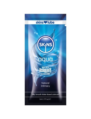 SKINS - AQUA LUBRIFICANTE A BASE D'ACQUA MONODOSE 5 ML