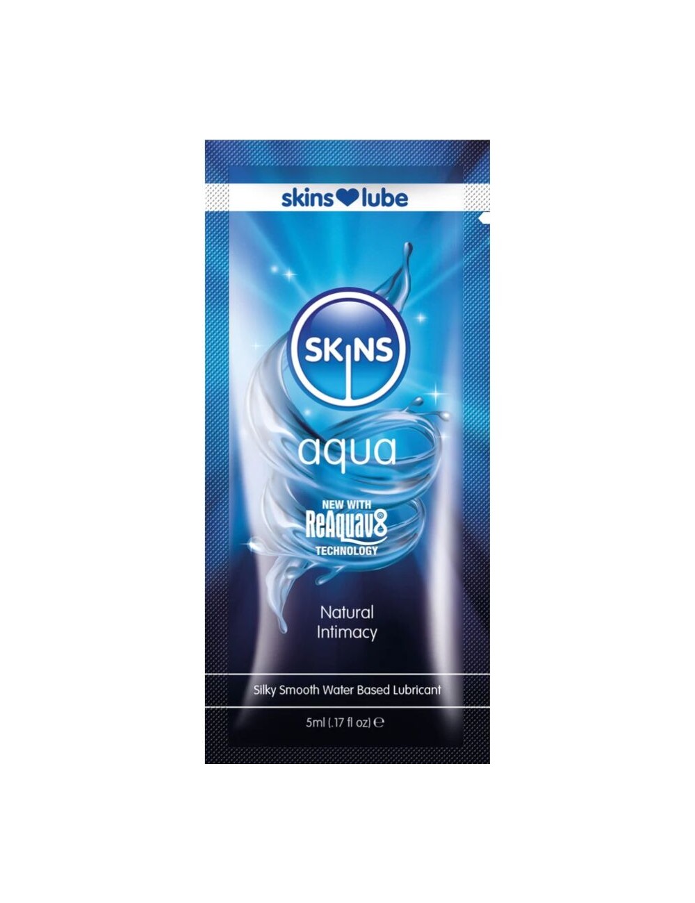 SKINS - AQUA LUBRIFICANTE A BASE D'ACQUA MONODOSE 5 ML