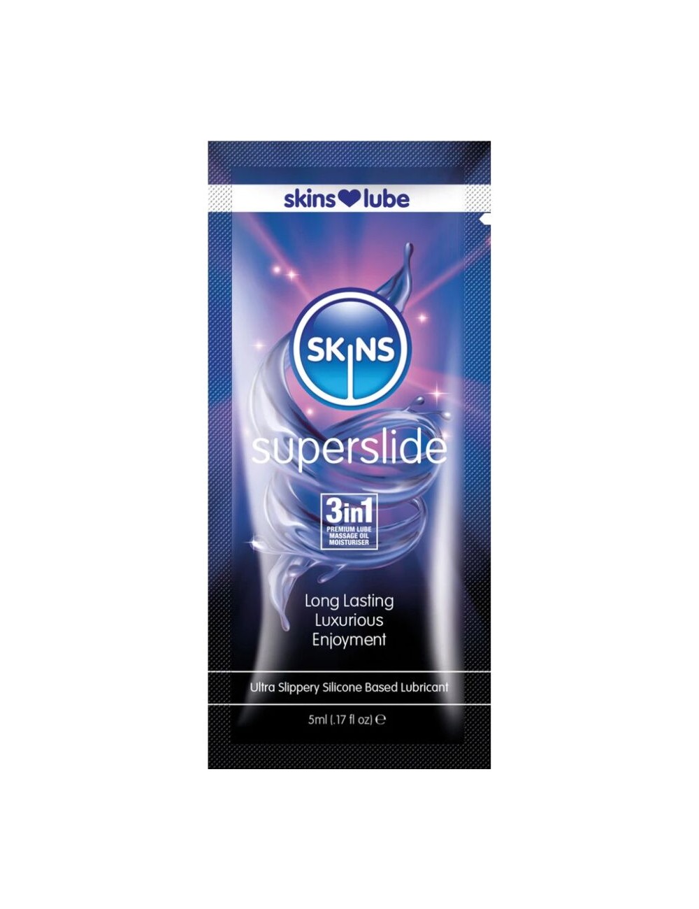 SKINS - SUPERSLIDE LUBRIFICANTE A BASE DI SILICONIO MONODOSE 5 ML